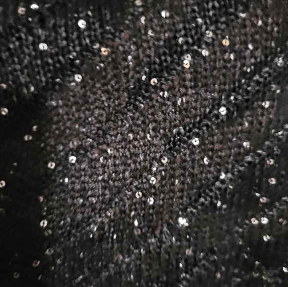 APT 9 sequin black blouse - Picture 2 of 4